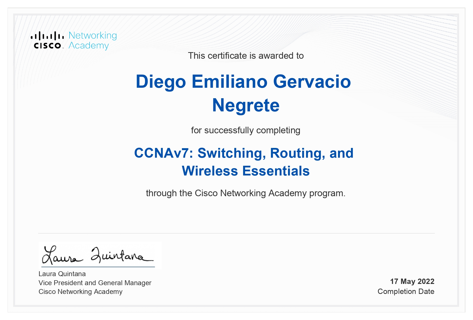 CCNA: Switching, Routing & Wireless Essentials